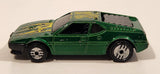 1985 Hot Wheels Ultra Hots Wind Splitter Dark Metallic Green Die Cast Toy Car Vehicle