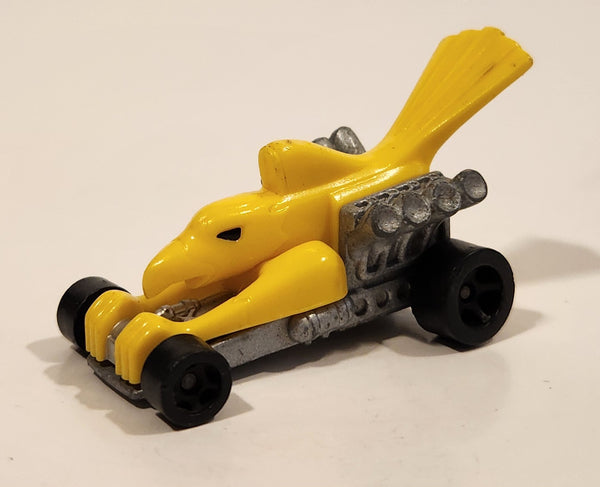 1994 McDonald's Hot Wheels Bold Eagle Yellow Die Cast Toy Car Vehicle