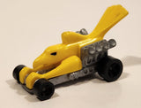 1994 McDonald's Hot Wheels Bold Eagle Yellow Die Cast Toy Car Vehicle