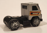 Vintage Buddy L Pressed Steel Mack Semi Truck Silver Die Cast Toy Car Vehicle Made in Hong Kong