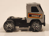 Vintage Buddy L Pressed Steel Mack Semi Truck Silver Die Cast Toy Car Vehicle Made in Hong Kong