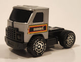 Vintage Buddy L Pressed Steel Mack Semi Truck Silver Die Cast Toy Car Vehicle Made in Hong Kong