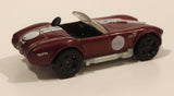 2021 Hot Wheels Muscle Mania Mustang Cobra 427 S/C Burgundy Red Die Cast Toy Car Vehicle