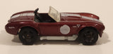 2021 Hot Wheels Muscle Mania Mustang Cobra 427 S/C Burgundy Red Die Cast Toy Car Vehicle