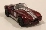 2021 Hot Wheels Muscle Mania Mustang Cobra 427 S/C Burgundy Red Die Cast Toy Car Vehicle
