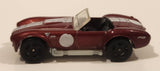 2021 Hot Wheels Muscle Mania Mustang Cobra 427 S/C Burgundy Red Die Cast Toy Car Vehicle