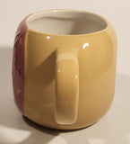 Tag Pink Donut with Sprinkles 3D Ceramic Coffee Mug Cup