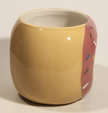 Tag Pink Donut with Sprinkles 3D Ceramic Coffee Mug Cup