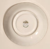 1970s Royal Albert Pacific Dogwood Floral Gold Trim Tea Cup and Saucer Set