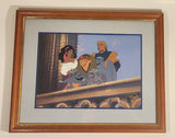 1997 The Disney Store The Hunchback of Notre Dame Exclusive Commemorative Lithograph Wood Framed Print