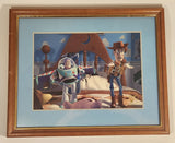 1996 The Disney Store Toy Story Exclusive Commemorative Lithograph Wood Framed Print