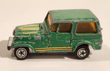 Vintage 1979 Kidco Jeep CJ-7 Hardtop Green Die Cast Toy Car Vehicle Made in Hong Kong