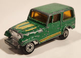 Vintage 1979 Kidco Jeep CJ-7 Hardtop Green Die Cast Toy Car Vehicle Made in Hong Kong