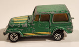 Vintage 1979 Kidco Jeep CJ-7 Hardtop Green Die Cast Toy Car Vehicle Made in Hong Kong