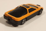Unknown Brand Sports Car Work Earnest Orange Die Cast Toy Car Vehicle