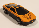 Unknown Brand Sports Car Work Earnest Orange Die Cast Toy Car Vehicle