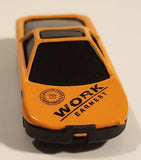 Unknown Brand Sports Car Work Earnest Orange Die Cast Toy Car Vehicle