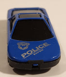 Unknown Brand Super Police Cop Blue Die Cast Toy Car Vehicle