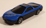 Unknown Brand Super Police Cop Blue Die Cast Toy Car Vehicle