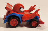 2003 Maisto Marvel Spider-Man Red and Blue Die Cast Toy Race Car Vehicle