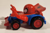 2003 Maisto Marvel Spider-Man Red and Blue Die Cast Toy Race Car Vehicle