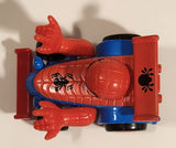 2003 Maisto Marvel Spider-Man Red and Blue Die Cast Toy Race Car Vehicle