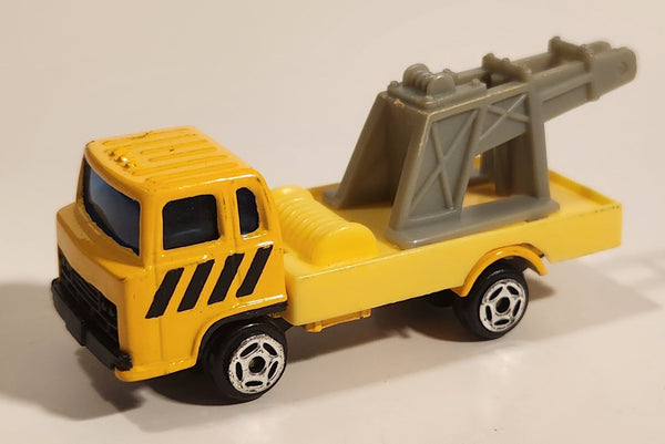 Unknown Brand Hino Dolphin Tow Truck Yellow Die Cast Toy Car Vehicle