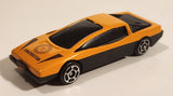 Unknown Brand Sports Car Construction Orange Die Cast Toy Car Vehicle