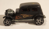 2001 Hot Wheels '32 Ford Vicky Flat Black Die Cast Toy Car Vehicle