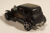 2001 Hot Wheels '32 Ford Vicky Flat Black Die Cast Toy Car Vehicle