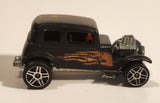 2001 Hot Wheels '32 Ford Vicky Flat Black Die Cast Toy Car Vehicle