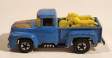 1979 Hot Wheels '56 Hi-Tail Hauler Dark Blue Enamel Ford Pickup Truck Die Cast Toy Car Vehicle - Hong Kong