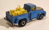 1979 Hot Wheels '56 Hi-Tail Hauler Dark Blue Enamel Ford Pickup Truck Die Cast Toy Car Vehicle - Hong Kong