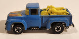 1979 Hot Wheels '56 Hi-Tail Hauler Dark Blue Enamel Ford Pickup Truck Die Cast Toy Car Vehicle - Hong Kong