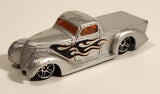 2003 Hot Wheels Garage Super Smooth Truck Silver Die Cast Toy Car Vehicle