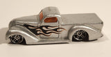 2003 Hot Wheels Garage Super Smooth Truck Silver Die Cast Toy Car Vehicle