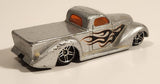 2003 Hot Wheels Garage Super Smooth Truck Silver Die Cast Toy Car Vehicle