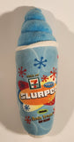 2019 7-Eleven Blue Slurpee Shaped 10" Tall Stuffed Toy Plush