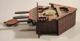 Bavarian Swiss Chalet Style Cuckoo Clock Wood Wall Clock