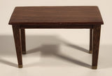 Vintage Wood Table Dollhouse Sized Miniature Toy
