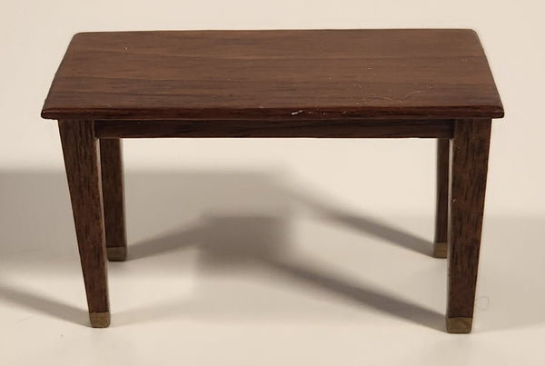 Vintage Wood Table Dollhouse Sized Miniature Toy