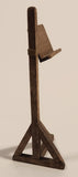 Vintage Wood Adjustable Height Sheet Music Stand Dollhouse Sized Miniature Toy