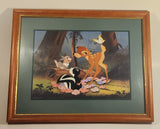 1997 The Disney Store Bambi Exclusive Commemorative Lithograph Wood Framed Print