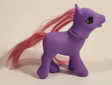 My Little Pony Style Purple Flutter Pony 3" Tall Toy Figure