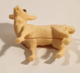 2025 Kinder Surprise Maxi Easter Mattel Barbie Cow 2 3/4" Long Toy Animal Figure