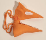 Just Pretending Pterodactyl Dinosaur Orange Rubber Halloween Costume Mask