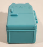 Dreamworks Gabby's Dollhouse Bakey with Cakey Cat Style Green Plastic Refrigerator Toy with Food Accessories