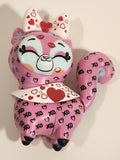 Funko Snapsies Pink XOXO Heart Cat 3 1/2" Tall Toy Figure and Accessories