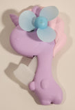 NUOBESTY Handheld Manual Press Cooling Fan Unicorn Toy