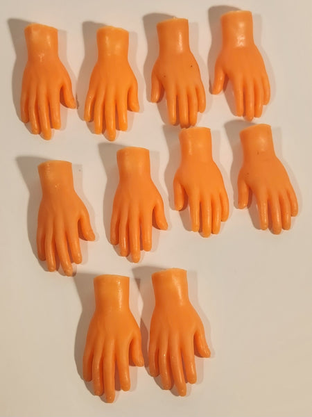 Rubber Hand Shaped Finger Puppets 10 Pieces (6 right, 4 left)